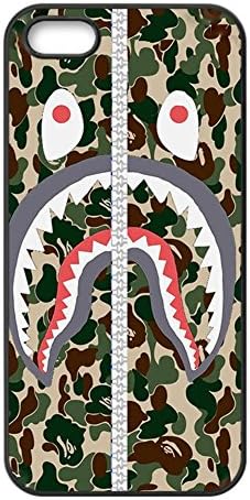 Bape Shark Camo Army Case for Iphone 5/5s TPU
