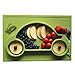 Galaxy 1 Piece Car Silicone Placemat & Tray, Green