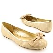 COACH Lynn Flats Gold Womens