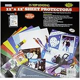 Pioneer Bulk Sheet Protectors for 12 x 12 Pages (Pack of 25)