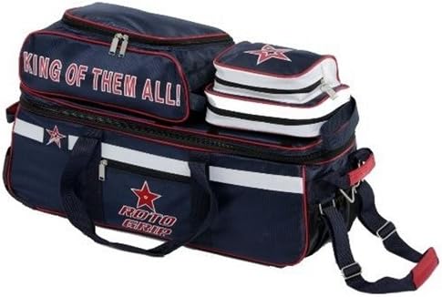 Roto Grip 3 Ball Tote Bowling Bag- Red/Blue