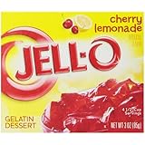 JELL-O Gelatin Snacks, Cherry Lemonade, 3-Ounce