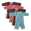 Baby Soy All-Natural Long Sleeve Kimono Bodysuit