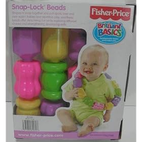 Fisher Price Snap-Lock Beads - Pastel Color