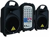Behringer Europort EPA300 Ultra-Compact 300-Watt 6-Channel Portable PA System with Digital Effects and FBQ Feedback Detection