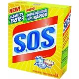 S.O.S Steel Wool Soap Pads, 18 pads