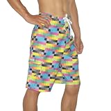 Mens Hurley Skate & Surf Boardshorts Board Shorts - Multicolor (Size: 32)