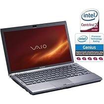 Sony VAIO VGN-Z550N/B 13.1" Laptop (2.40 GHz Intel Core 2 Duo P8600 Processor, 3 GB of RAM, 250 GB Hard Drive, Vista Business) Black