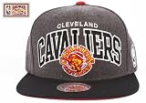 Cleveland Cavaliers Mitchell & Ness Grey Wool Hardwood Classics Arch Logo Snapback Hat