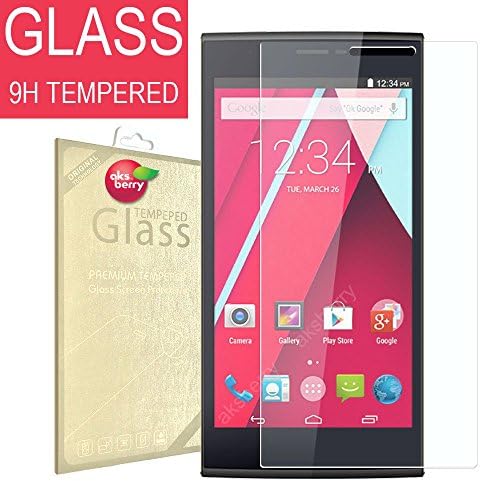 Blu Life One 4G LTE (2015) X010Q [ Tempered Glass ] Screen Protector, Aksberry(R) Premium Ballistic Glass, [ 0.2mm thickness ] Ultra Clear (Lifetime Warranty)