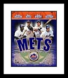 Carlos Delgado, Jose Reyes, Carlos Beltran and David Wright Framed 8x10 Photo - New York Mets 2007 B