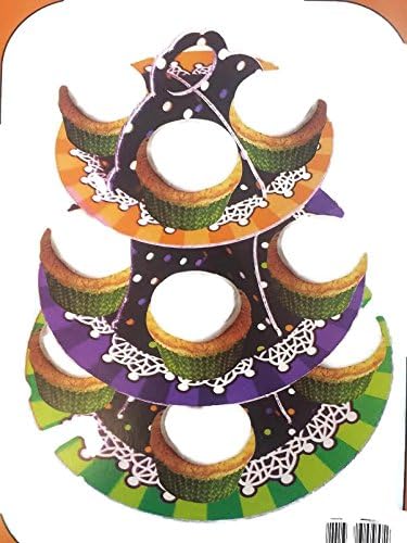 Happy Halloween 3 Tier Cupcake Stand