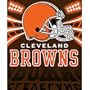 Cleveland Browns Light Weight Fleece NFL Blanket (Shadow Series) (50"x60")