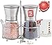 Silva Salt and Pepper Grinder Set + Matching Stand | Salt and Pepper Grinder Shakers - Salt Grinder - Pepper Grinders