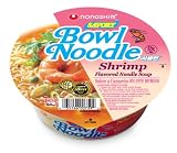 Nong Shim Bowl Noodle, Award-Winning, Shrimp, 3.03-Ounce Bowls (Pack of 18)