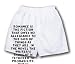 White Boxer Short with Romance is the fiction that owes no allegiance to the God of t...