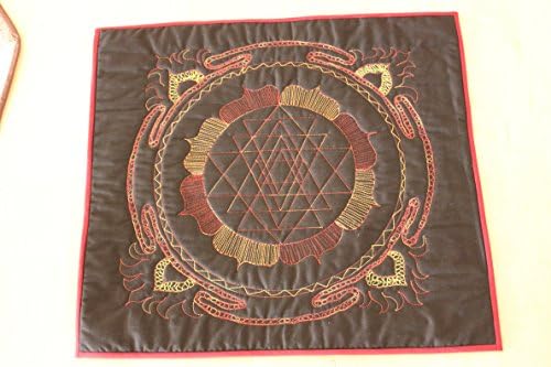 Sri Yantra Om Quilt small