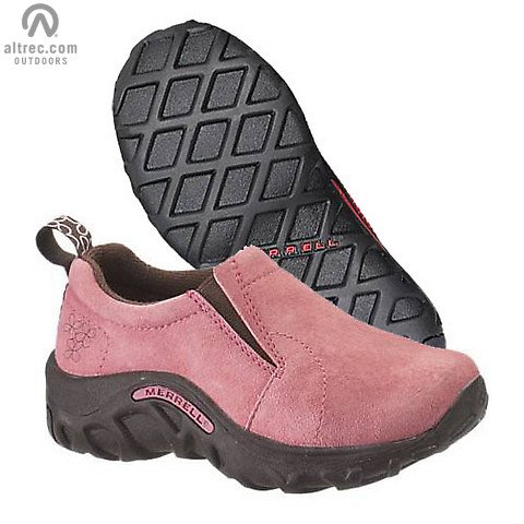 Merrell Kid's Jungle Moc Shoe (Dusty Rose) - 2 - Youth from Merrell