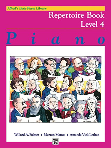 Alfred's Basic Piano Library - Repertoire Book 4: Learn How to Play with This Esteemed Piano Method