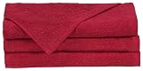Towels by Doctor Joe Think Thick Dark Red 16″ x 27″ Super Absorbent Car Wash and Detailing Towel, Pack of 12