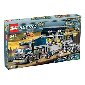 LEGO Agents 8635 Mission 6 Mobile Command Center