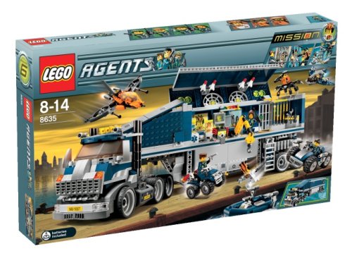 Lego - 8635 - Jeu de construction - Agents - Mission 6: Centre de commandement mobile
