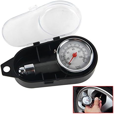 COSEAN Auto Motor Car Truck Bike Tyre Tire Air Pressure Gauge Dial Meter Vehicle Tester