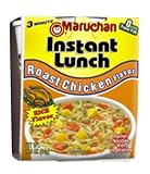 Maruchan Instant Lunch, Roast Chicken, 2.25-Ounce Packages (Pack of 12) by Maruchan Discounts