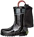 Western Chief Kids Waterproof Disney Character Rain Boots with Easy on Handles, Star Wars Darth Vader, 2 M US Little Kid