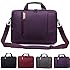 BRINCH Nylon Waterproof Laptop Case with Side Pockets for Macbook Pro Retina 15 inch Mini Asus/DELL/HP/Samsung ,15.6-Inch, Purple