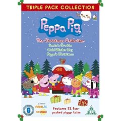 Peppa Pig Triple - The Christmas Collection 3 Disc (Vol 7,9 & 13) [DVD]
