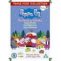 Peppa Pig Triple - The Christmas Collection 3 Disc (Vol 7,9 & 13) [DVD]