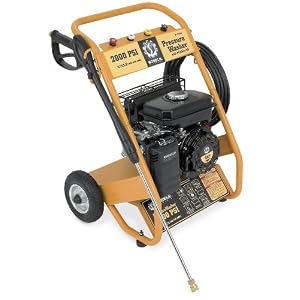 Steele Products SP-WG200 2,000 PSI 1.8 GPM Gas Powered Pressure Washer With 25-Foot Hose