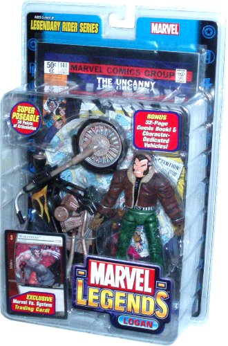 Marvel Legends Legendary Rider Series Civilian Wolverine (Variant) Action Figure