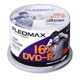 Samsung DVD-R, 16x Media with White Inkjet Printable Label, 50 Pack on Spindle