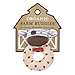 Apple Park Organic Farm Buddies - Boxer The Dog Teething Rattle, Baby Toy for Infants - Hypoallergenic, 100% Organic Cotton