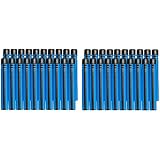BOOMco. Dart 40-Pack, Blue with Black Tip