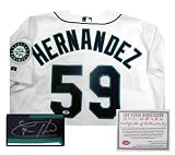 Felix Hernandez Seattle Mariners Autographed Home Jersey