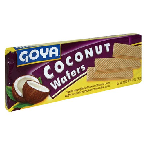 Goya Wafer Wafer Coconut Cookies, 5.6-Ounce Units (Pack of 30) by Goya Foods Inc.