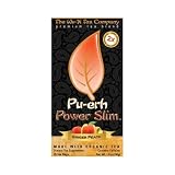 The Wu Yi Tea Company Tea Gngr Peach Pwr Slim, 25-Count