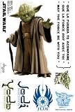 Star Wars Repositionable Wall Stickers: YODA