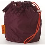 Maroon Large GoKnit Pouch Project Bag w/ Loop & Drawstrings