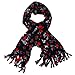 I Love NY Souvenir Soft Unisex Fashion Scarf Warm Winter Scarves with Fringe