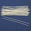 50 Hat Pins Sterling Silver Beading Head Part 24 Gauge 2"