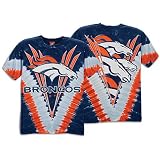 Broncos Liquid Blue NFL V-Dye Tee - Men