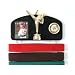 Martial arts belt display with a KICK ! Midn. trophy male.
