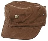 I Path Icon Pleat Men's Fitted Hat - Chocolate