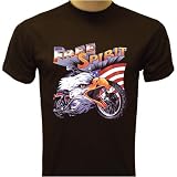 Free Spirit Biker T-shirt, Bald Eagle T-shirt, Chopper T-shirts, Motorcycle T-shirts
