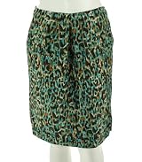 Ellen Tracy Pleated Front Skirt