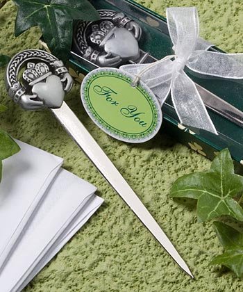Claddagh Design Letter Opener Favors